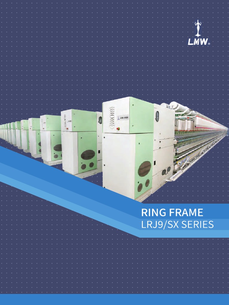 Smart Ringframe LRJ9SX | PDF | Yarn | Textile Arts