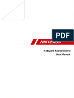 Manual de Utilizare Camera Supraveghere IP Speed Dome PTZ Hikvision DS-2DE3A404IW-De 4 MP 2.8 - 12 MM IR 50 M Lumina Alba 30 M Slot Card Microfon PoE