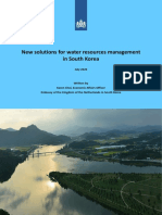 Water Report New Solutions For Water Resources Management in South Korea