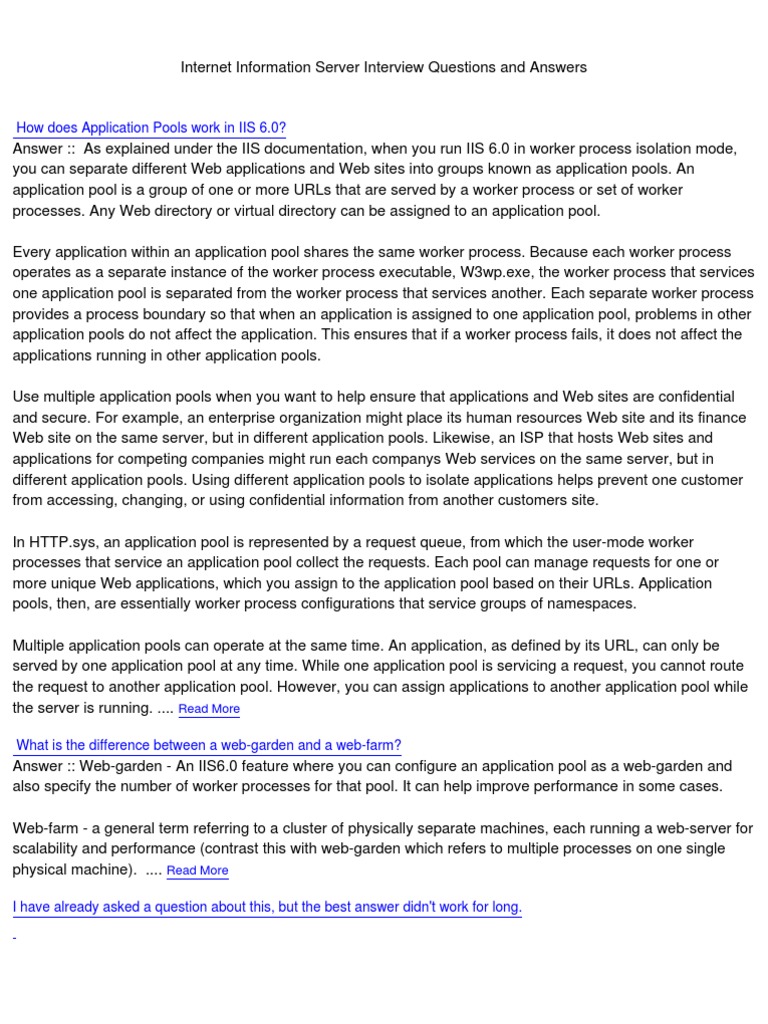 Information Server Interview Questions and Answers 53 Email