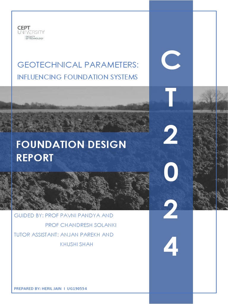 Ug190554 - Foundation Design Report | PDF | Deep Foundation | Earth ...