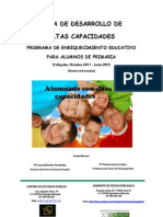 Programa Desarrollo Altas Des Curso 2011-2012