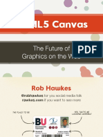 The Future of Graphics on the Web with HTML5 Canvas