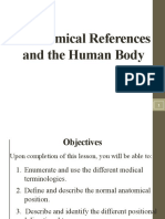 3 - Anatomical References