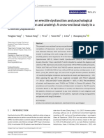 Associations between erectile dysfunction and psychological
