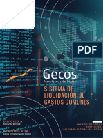 Sistema automatizado de liquidación de gastos comunes