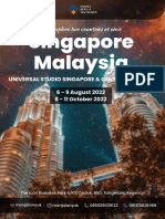 Katalog Itinerary Singapore Malaysia - AUG & OCT 2022