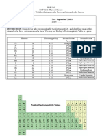 INSTRUCTION: Complete The Table by Computing For The Electronegativity, and Identifying What Is There