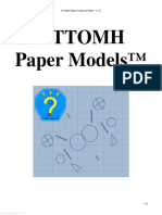 OTTOMH Paper Models Instructions