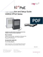 Raytec Vario2 IPPOE Instruction Guide - Full Rev 2.0.0