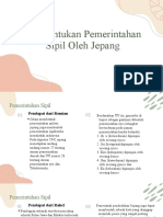 Pembentukan Pemerintahan Sipil Jepang