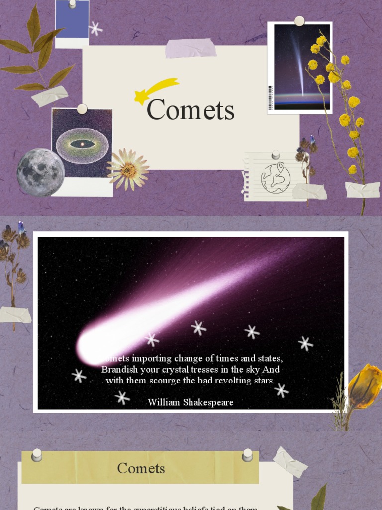 Debunking Myths and Revealing the Truth About Comets PDF Comet