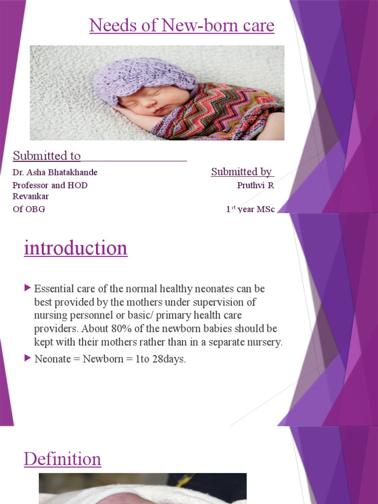 Essential Newborn Care Guidelines | PDF | Infants | Postpartum Period
