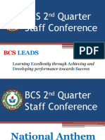 BCS 2nd Quarter Staff Conference