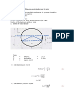 Memoria de Calculo de Canal Circular