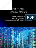 FMKT Chapter 1 Module 2 Monetary Policy