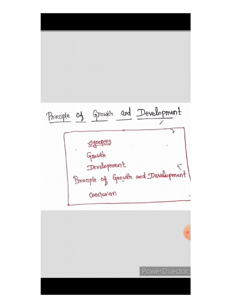 What Are The Principles Of Growth And Development Pdf