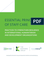 Essential Principles of Staff Care FINAL