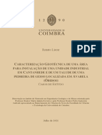 Caracterização geotécnica de solos e taludes rochosos