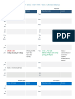 Thanh's Study Plan - Week 1