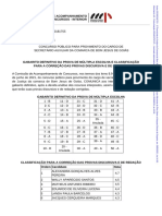 Comunicado 011-2021 - Gabarito Definitivo Da Prova de Múltipla Escolha