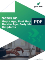 Gupta Age Post Gupta Age Harsha Age Early Medieval Kingdoms 1 97