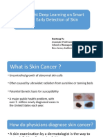 Lightweight Deep Learning On Smart Device For Early Detection of Skin Cancer