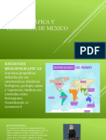 Situación Biogeográfica y Ecológica de Mexico