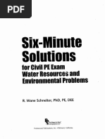 PE Civil Water Resources and Environmental Practice Exam - Sample | PDF ...
