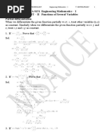 Share Unit 2 - Functions of Several Variables