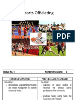 Sports Officiating Lesson 1 (G9)