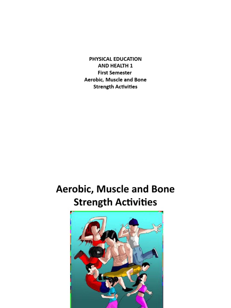 Grade 11 Aerobic and Strength Activities | PDF | Strength Training ...