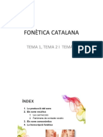 FONÈTICA CATALANA (Apunts)