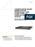 Aruba 6300M 48-Port 1GbE Class 4 PoE and 4-Port SFP56 Switch Digital Data sheet-PSN1012183877LAMERICA - NSC - CNT - AMERES