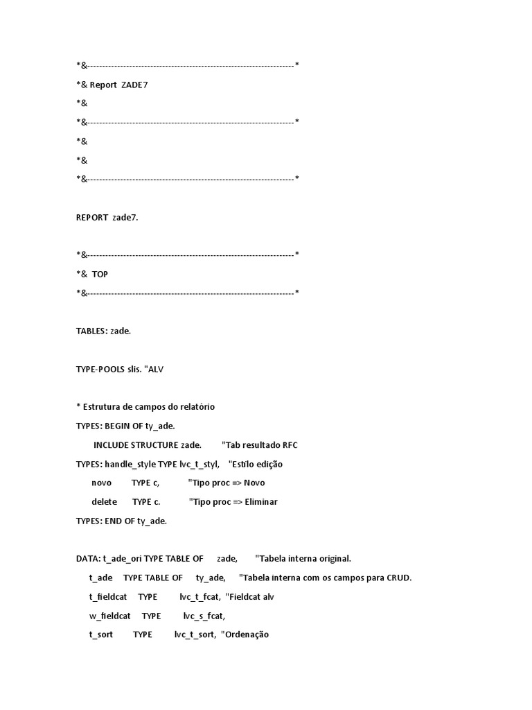 Ex Alv Editavel | PDF