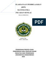 (RPP) Matematika Pecahan Senilai: Rencana Pelaksanaan Pembelajaran