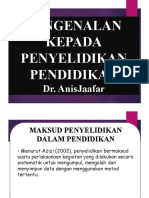 Pengenalan Penyelidikan Pendidikan