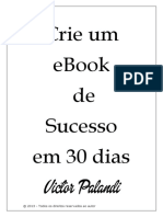 Crie Um Ebook de Sucesso em 30 Dias