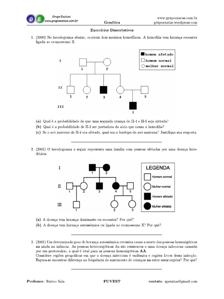 Usp B D Gen+®tica PDF