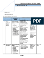 1° Grado - Actividad Del Dia 12 de Mayo