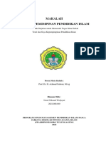 MAKALAH Gaya Kepempimpinan Pendidikan Islam