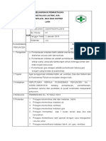 Sop Pemeliharaan Pemantauan Instalasi Listrik, Air, Ventilasi, Gas Dan Sistem Lain