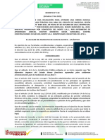 DECRETO DESPACHO COMISORIO #110 Del 27 de Octubre de 2021