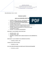 16.08.2022 Anunț Deschidere Platformă Și Condiții de Înscriere