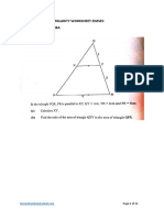 Congruency and Similarity Worksheet Zimsec