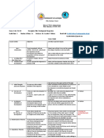 Revised Course Outline in PA 509