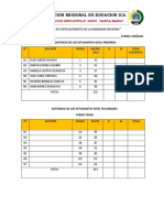 Asistencia de Estudiantes