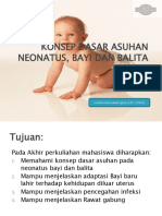 Konsep Dasar Asuhan Neonatus, Bayi Dan Balita: Candra Dewinataningtyas S.ST., M.Keb