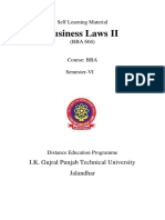 604-Business Laws II