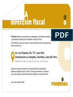 Nueva Direccion Fiscal A3